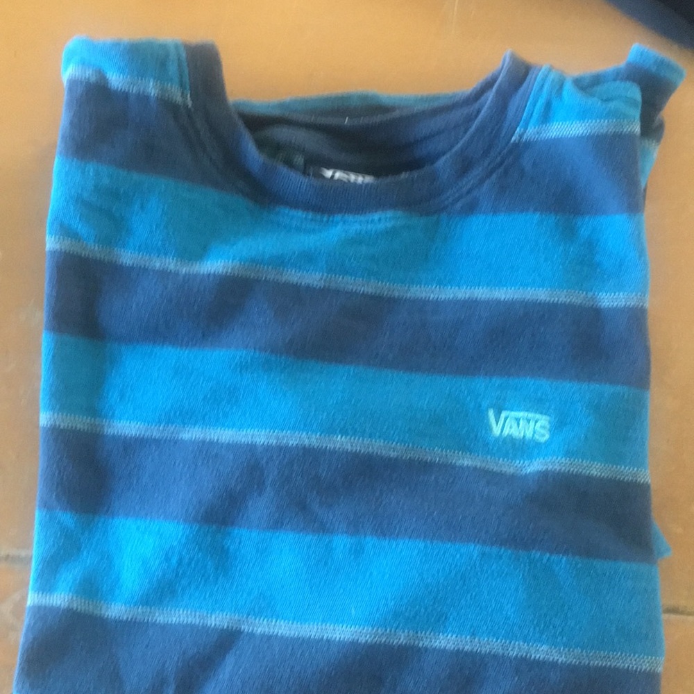Boys Vans shirt-medium approx size 8-10